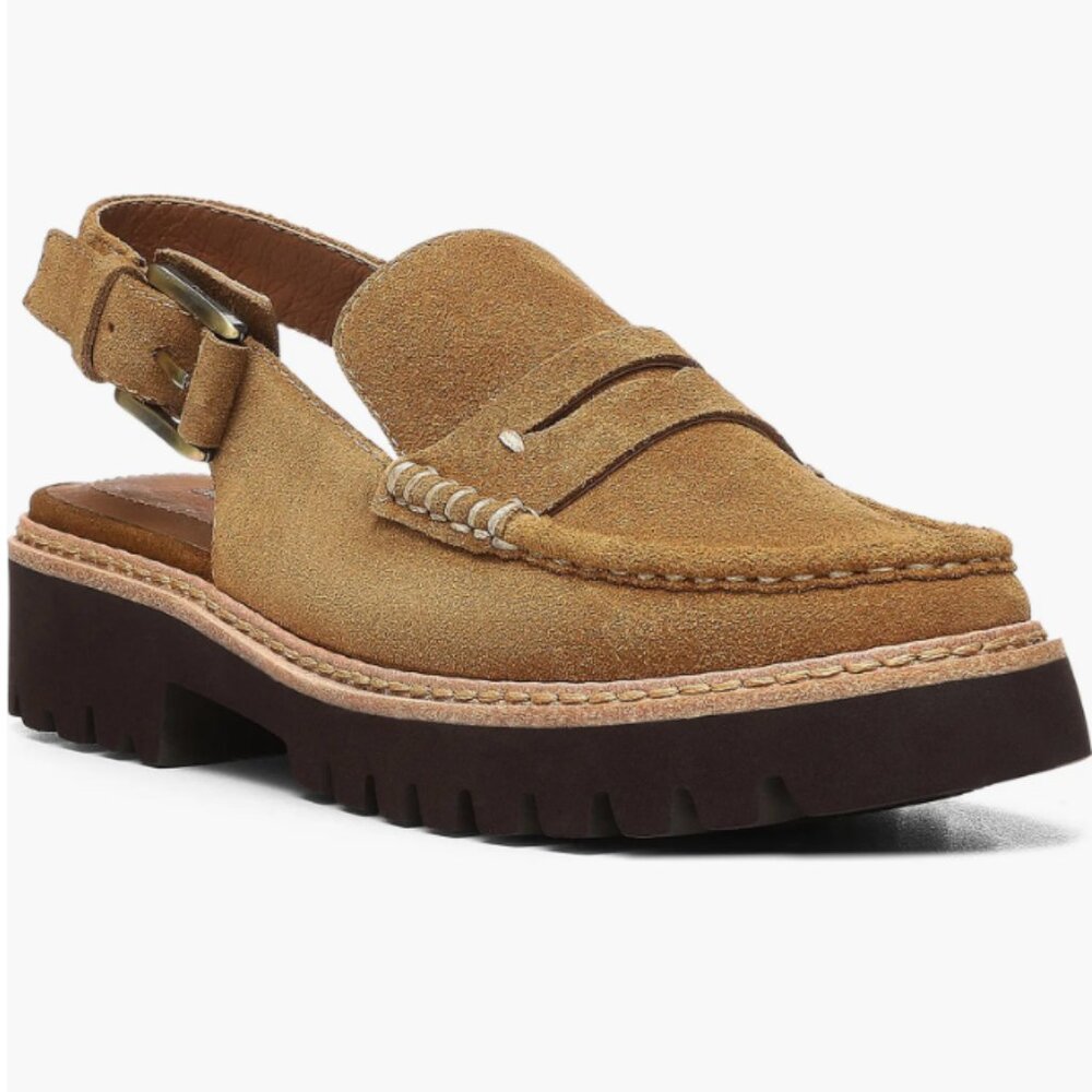 Donald J. Pliner Halie Slingback Moc Toe Saddle  Loafer Womens Size 9.5
